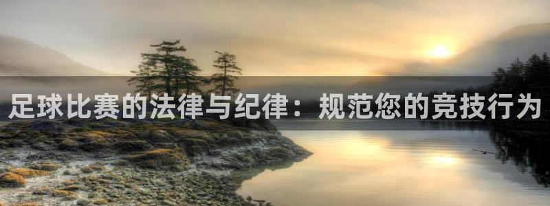 足球比赛的法律与纪律：规范您的竞技行为