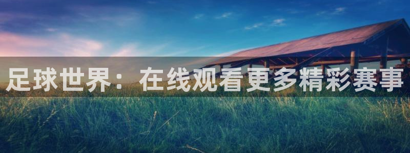 足球世界：在线观看更多精彩赛事